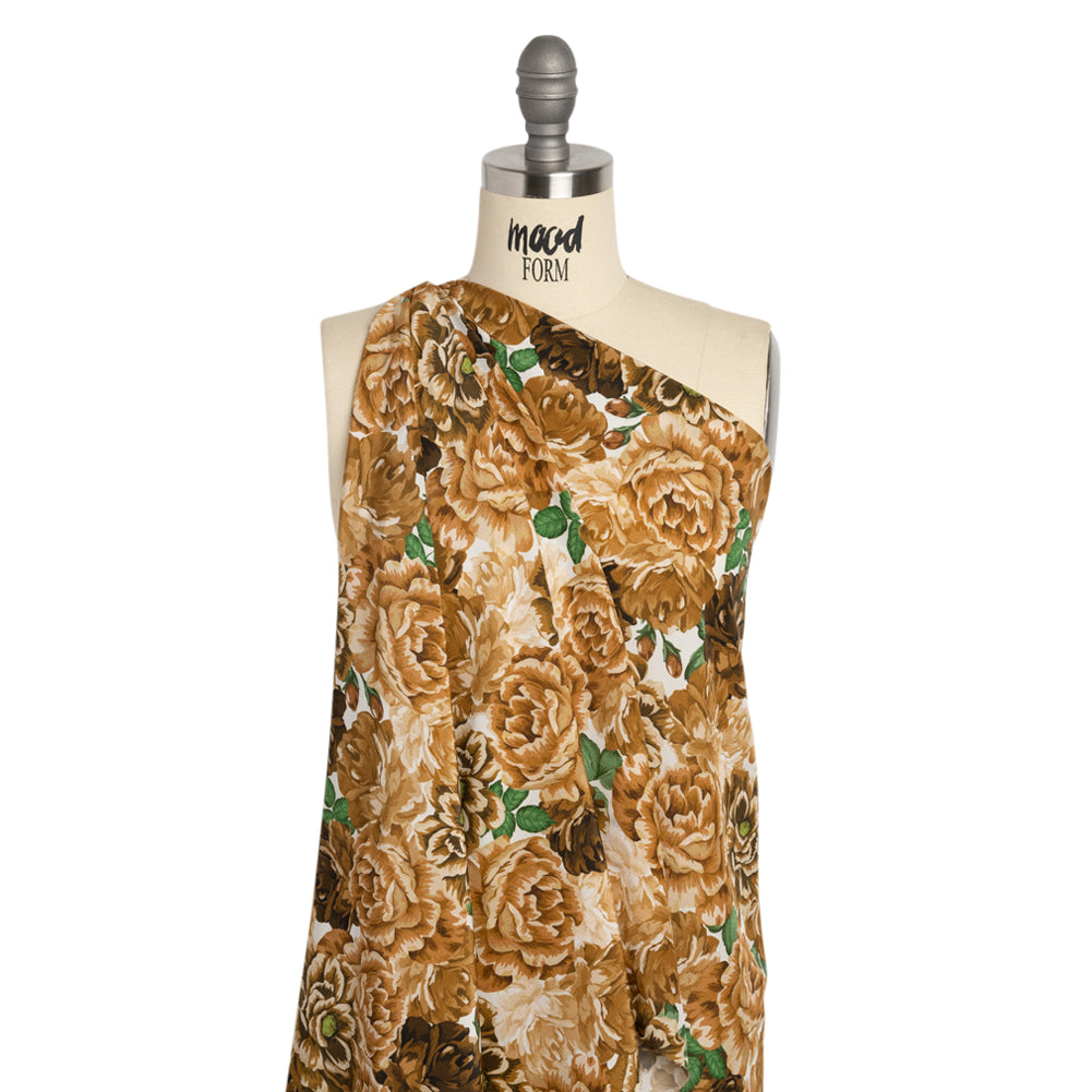 Mood Exclusive Dusted Rose Viscose Poplin Detail