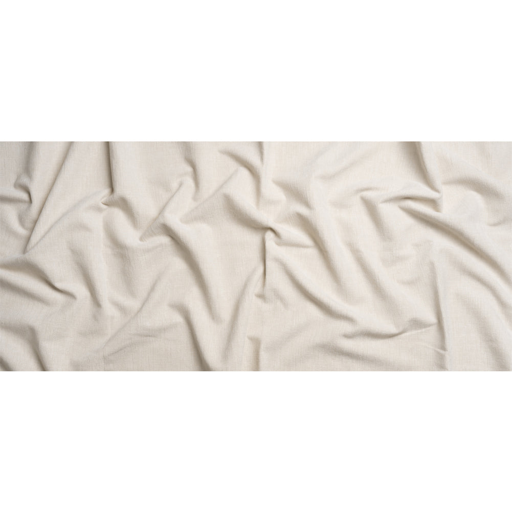 Otta Ivory Polyester Chenille Woven Full