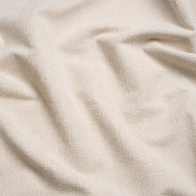 Otta Ivory Polyester Chenille Woven