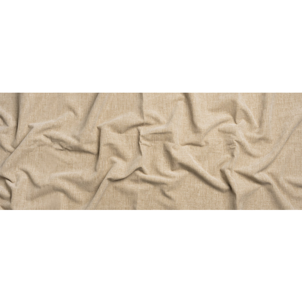 Otta Beige Polyester Chenille Woven Full