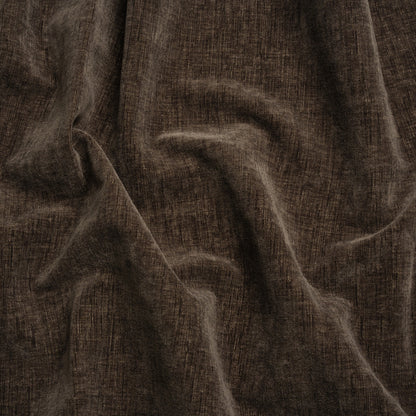 Otta Brown Polyester Chenille Woven