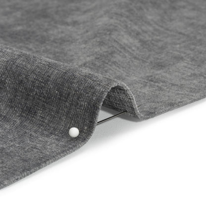Otta Smoke Polyester Chenille Woven Detail