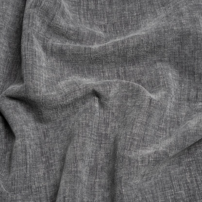 Otta Smoke Polyester Chenille Woven