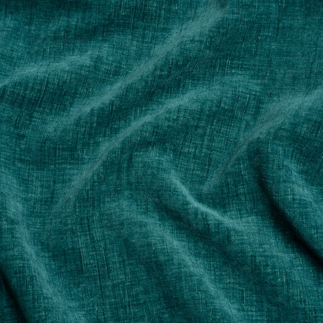 Otta Teal Polyester Chenille Woven