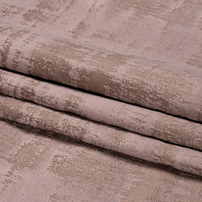 Kasa Rose Crosshatching Embossed Knit Velvet Folded