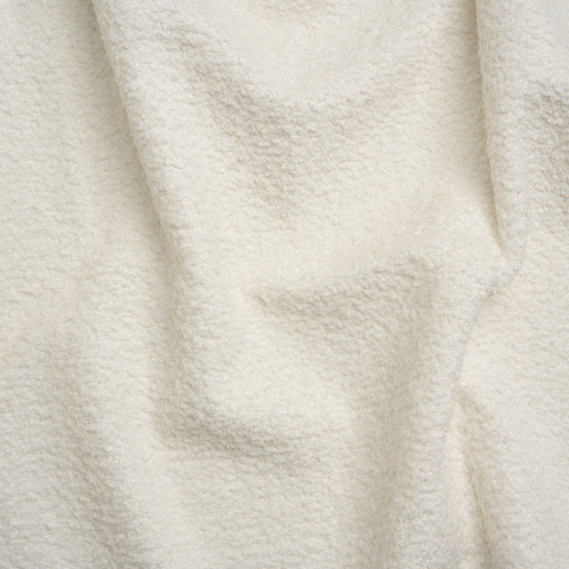 Crypton Snow Stain Resistant Plush Upholstery Boucle