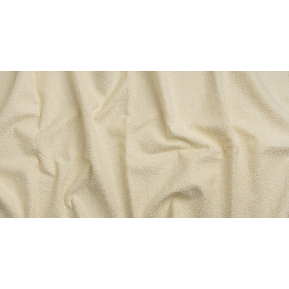 Crypton Custard Stain Resistant Plush Upholstery Boucle Full