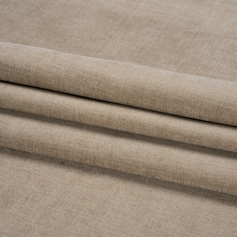 Crypton Hemp Stain Resistant Performance Upholstery Chenille Woven Folded