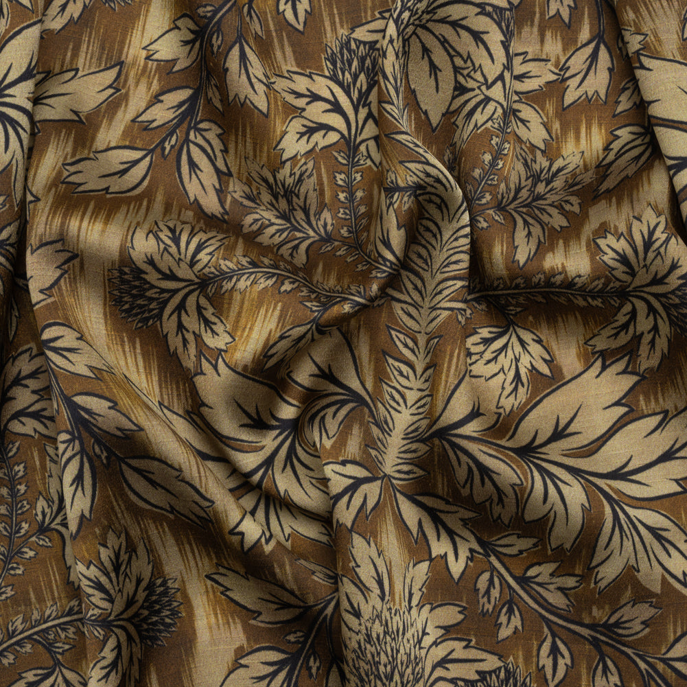 Mood Exclusive Enter Enchantments Polyester Satin Faced Crepe