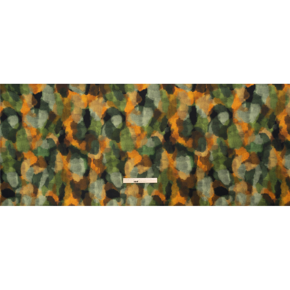 Mood Exclusive Green Fade Away Lightweight Polyester Crepe Full
