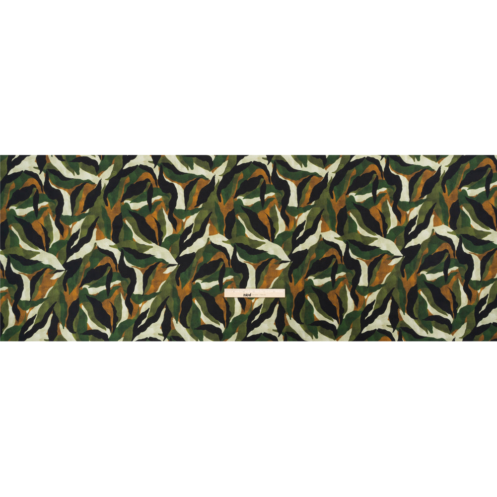 Mood Exclusive Green Drowsy in Daintree Lightweight Polyester Crepe Full