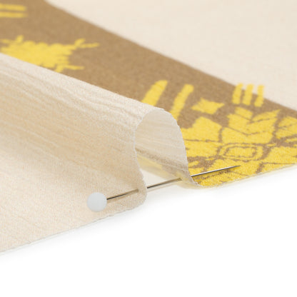 Mood Exclusive Cream Woven in Time Crinkled Gauzy Viscose Crepe Folded