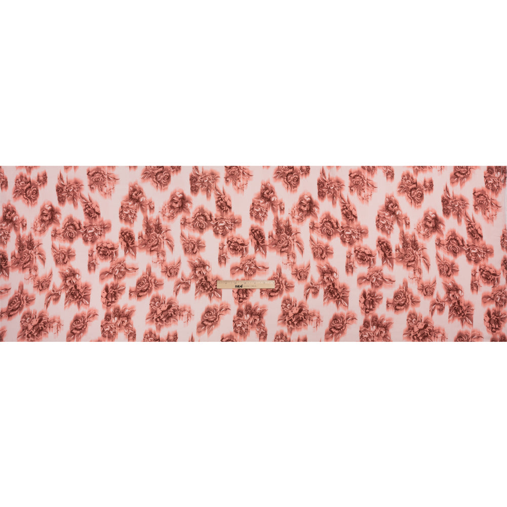 Mood Exclusive Rose Fragrant Feelings Crinkled Gauzy Viscose Crepe Drape