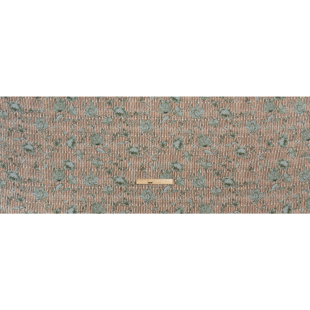 Mood Exclusive Brownstone on Bedford Crinkled Gauzy Viscose Crepe Drape