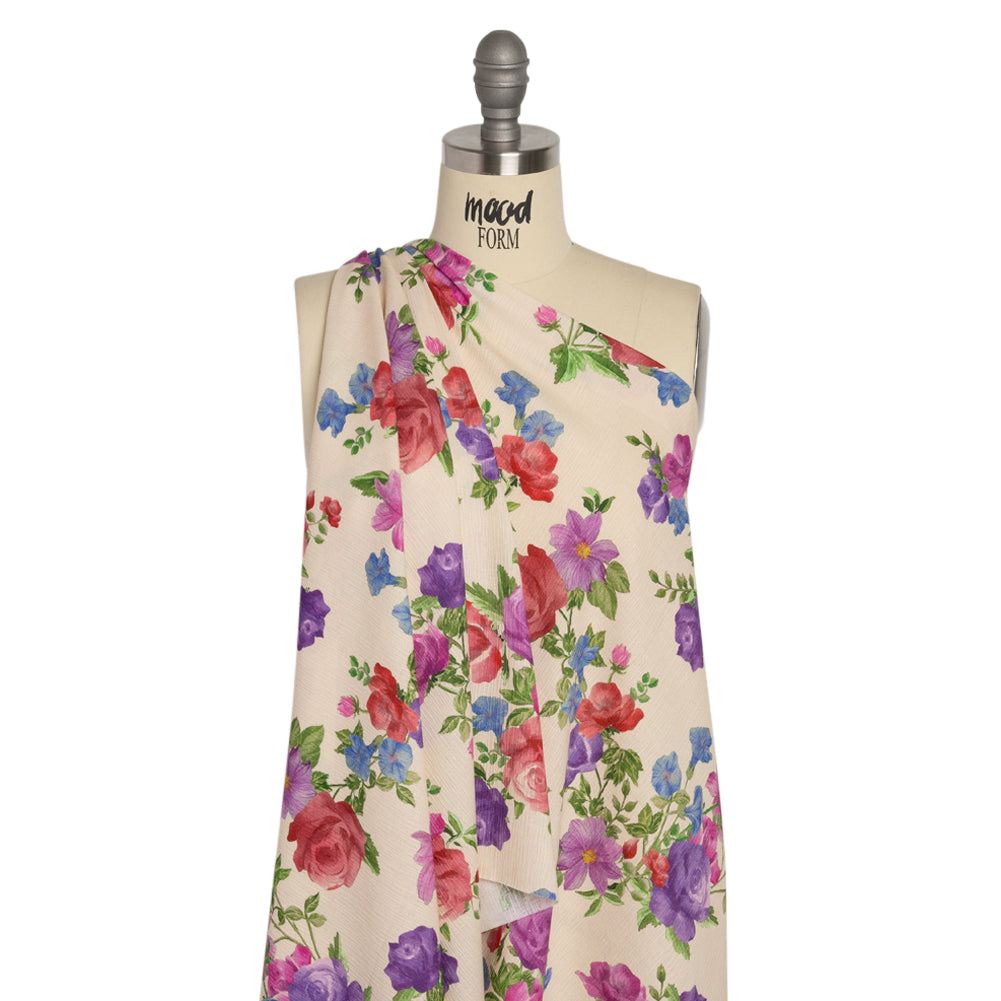 Mood Exclusive Allure of Affection Slubbed Gauzy Cotton Woven Drape