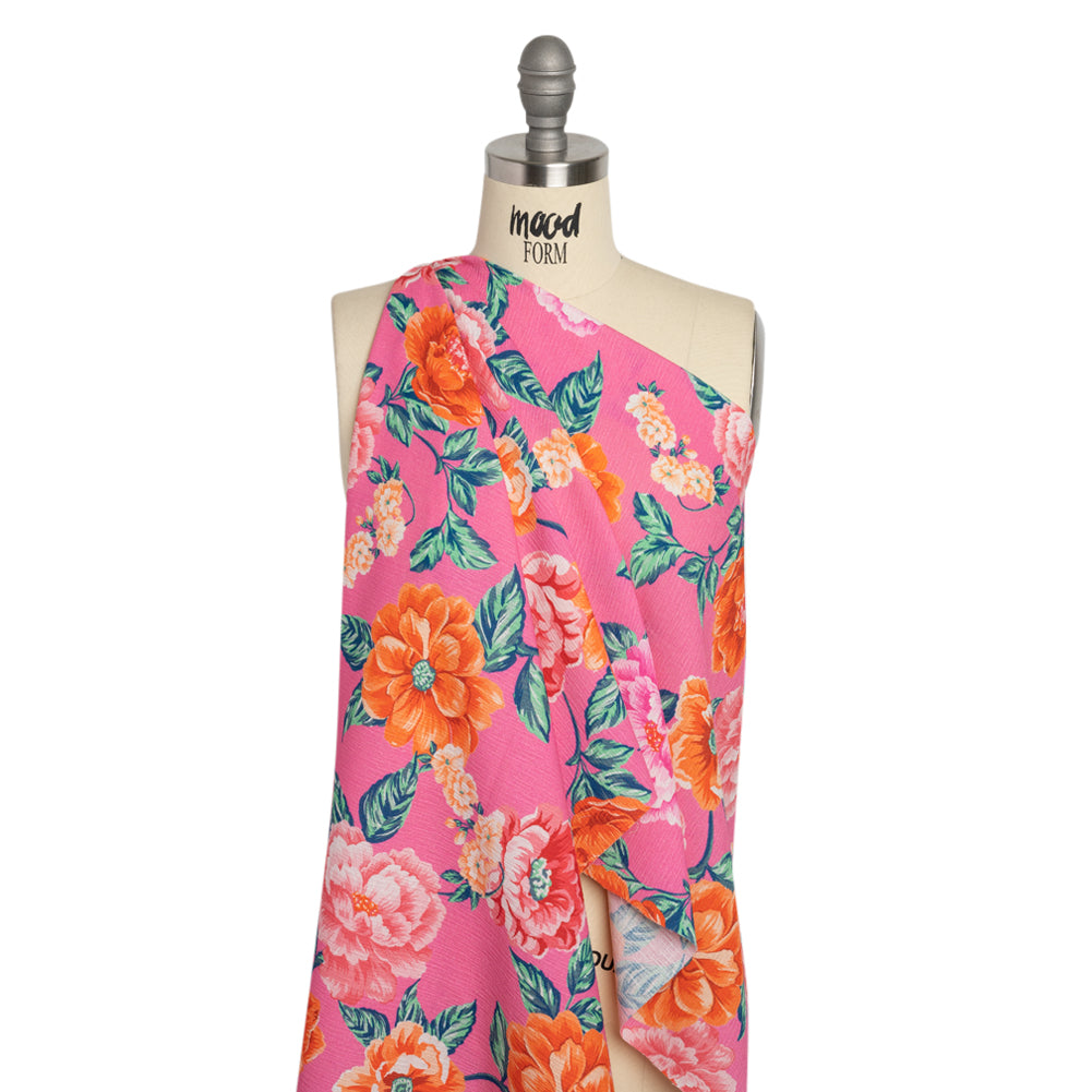 Mood Exclusive Embrace Love Slubbed Gauzy Cotton Woven Drape