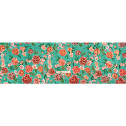 Mood Exclusive Teal Fluent in Love Slubbed Gauzy Cotton Woven Full