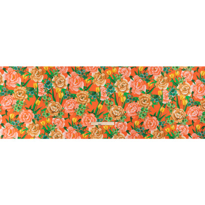 Mood Exclusive Orange Rose Dawn Slubbed Gauzy Cotton Woven Full