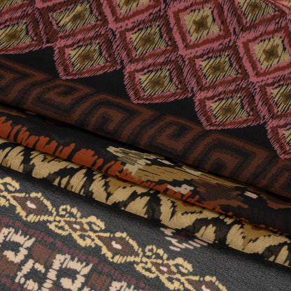 Mood Exclusive Rust Style Central Viscose Chiffon Full