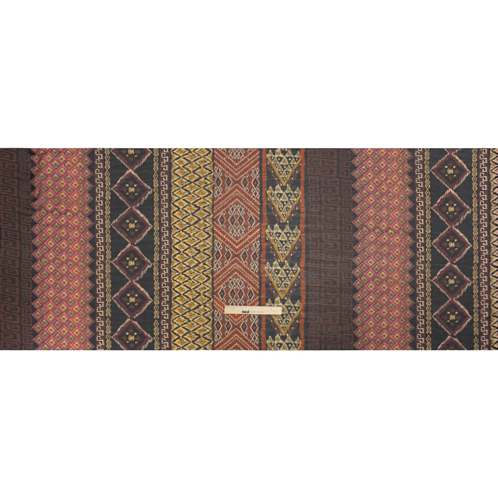 Mood Exclusive Rust Style Central Viscose Chiffon Drape