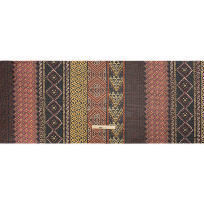 Mood Exclusive Rust Style Central Viscose Chiffon Drape
