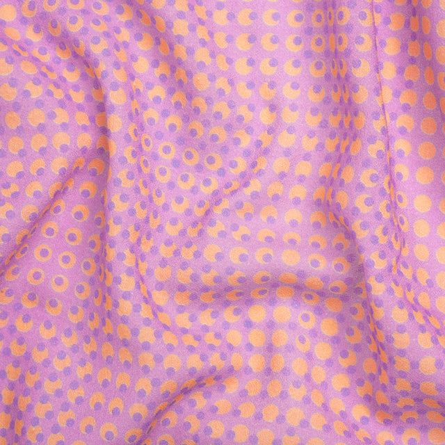 Mood Exclusive Purple Molecular Madness Cotton Crepe