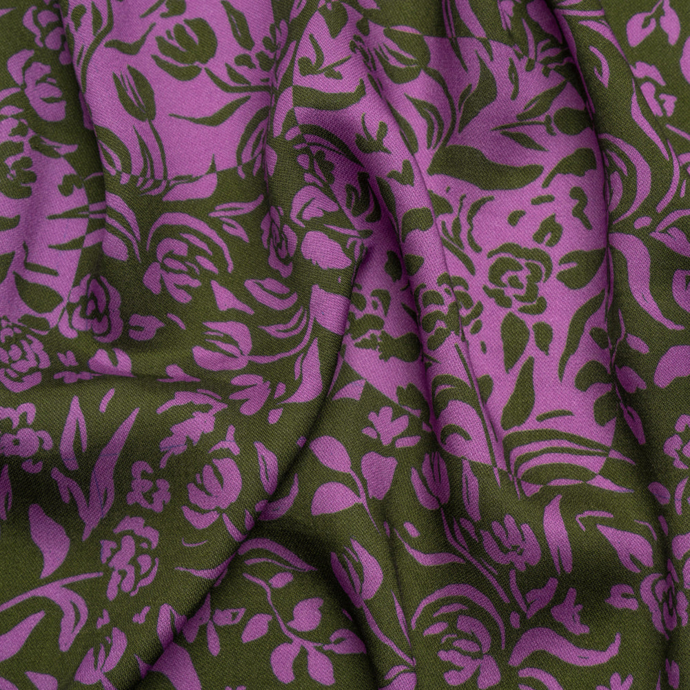 Mood Exclusive Purple Casting Shadows Viscose Woven