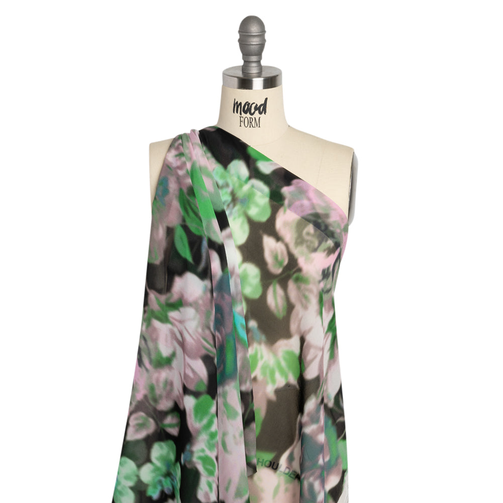 Mood Exclusive Rosy Apparitions Viscose Chiffon Detail