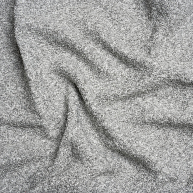 Light Gray Heathered Tweed Boucle