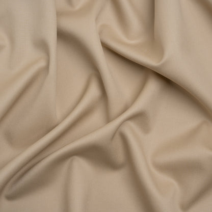 Super 120 Merino Wool Suiting - Oatmeal - Finn Collection