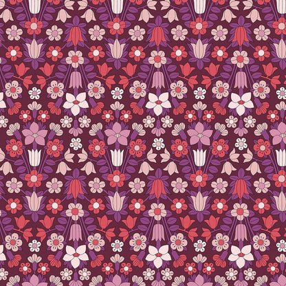 Liberty Art Fabrics Berry Hampstead Meadow Lasenby Quilting Cotton