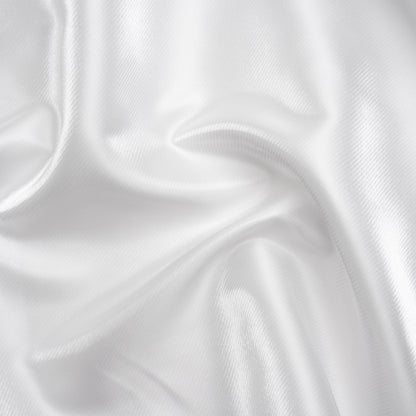 Luminous Polyester Mikado - White - Verena Collection