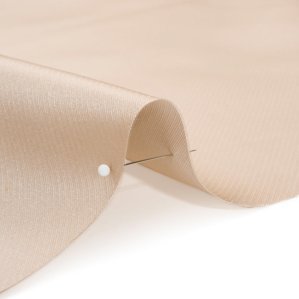 Luminous Polyester Mikado - Nougat - Verena Collection - Detail