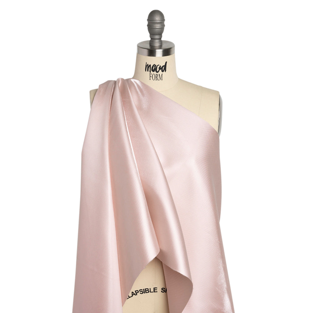 Luminous Polyester Mikado - Blush - Verena Collection - Drape