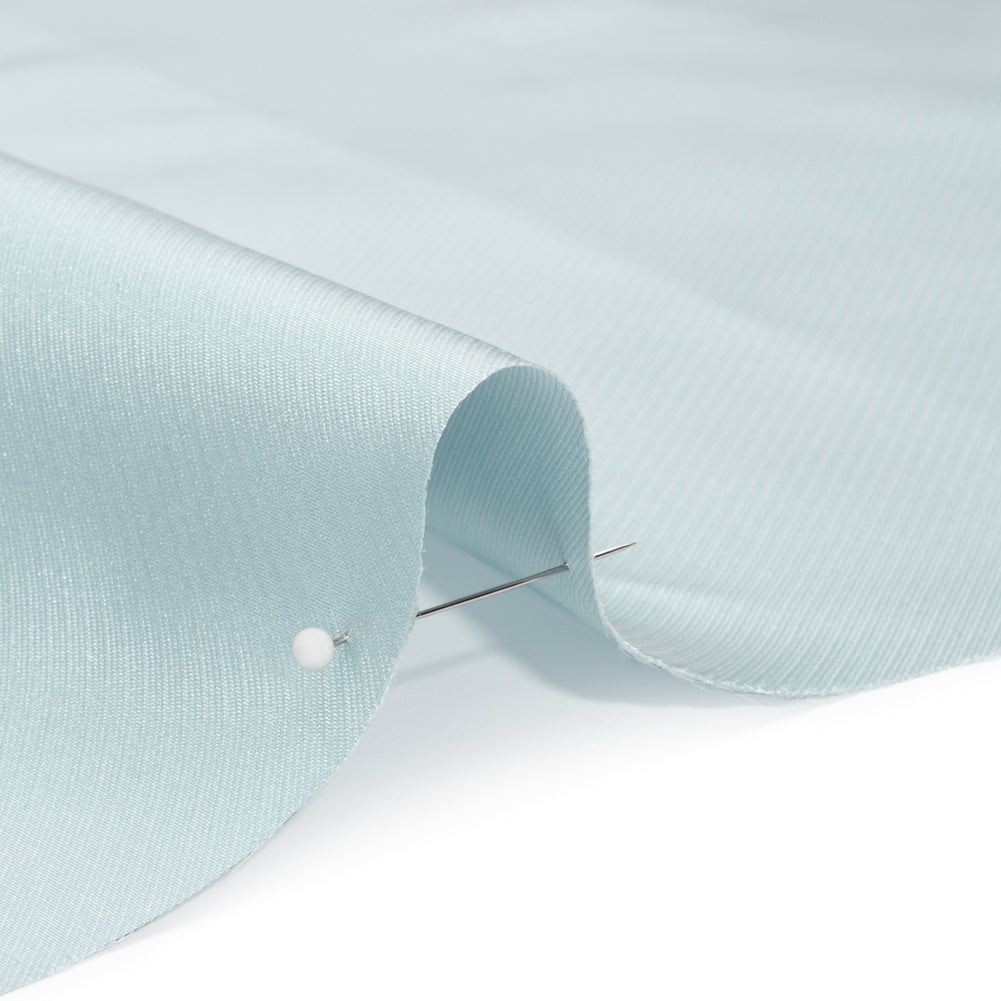 Luminous Polyester Mikado - Ice Blue - Verena Collection - Detail