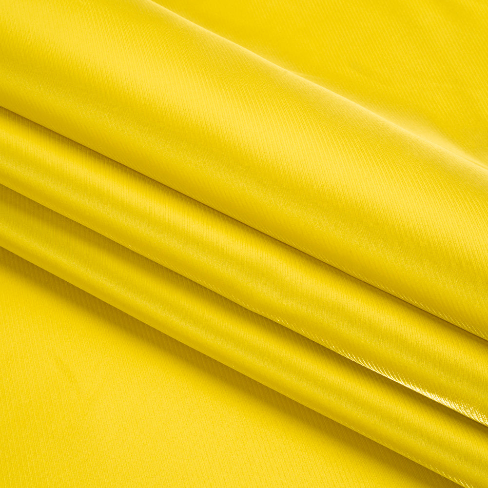 Luminous Polyester Mikado - Sunshine Yellow - Verena Collection - Folded