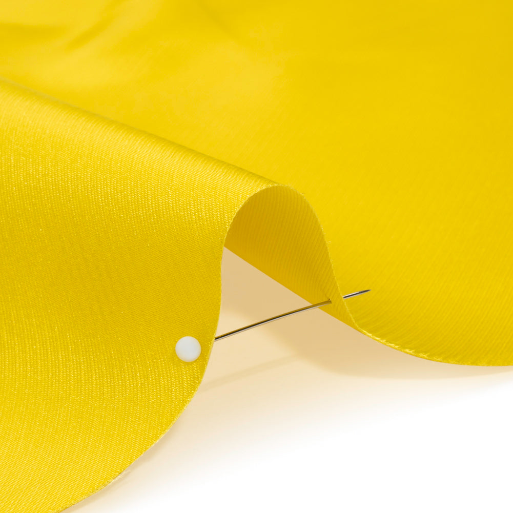 Luminous Polyester Mikado - Sunshine Yellow - Verena Collection - Detail