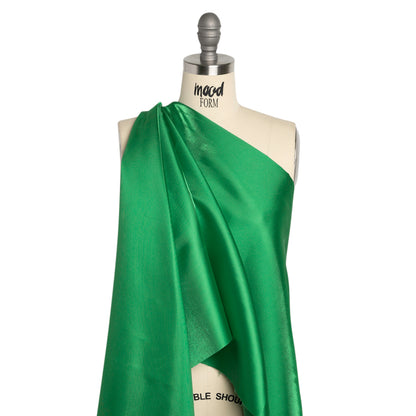 Luminous Polyester Mikado - Emerald - Verena Collection