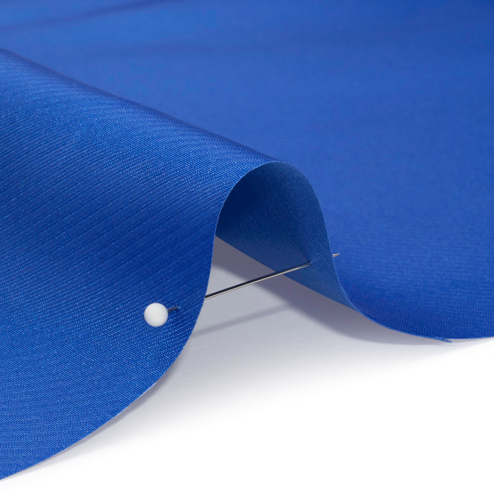 Luminous Polyester Mikado - Cobalt - Verena Collection - Detail