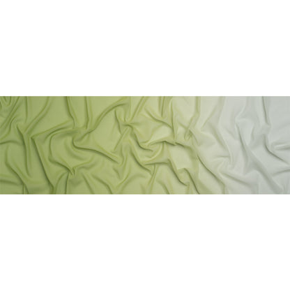 Ombre Polyester Chiffon - Lime - Sammi Collection Full