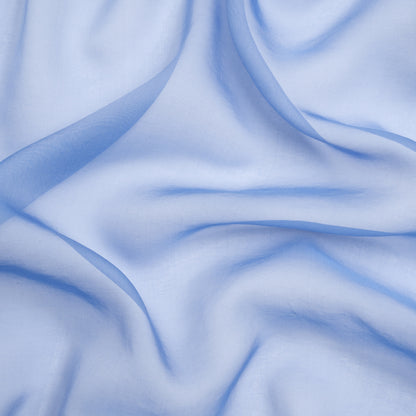 Chiffon-Like Silk Voile - Periwinkle - Adelaide Collection