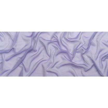Chiffon-Like Silk Voile - Lavender and Silver Iridescent - Adelaide Collection