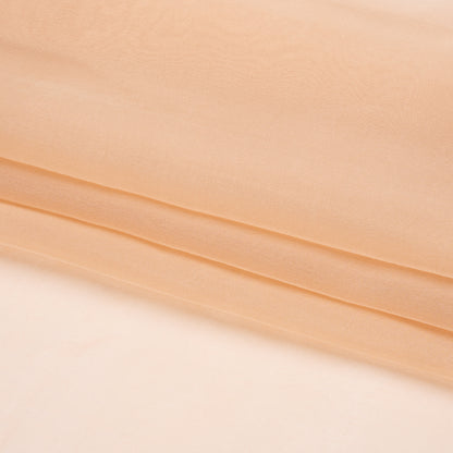 Chiffon-Like Silk Voile - Nude - Adelaide Collection