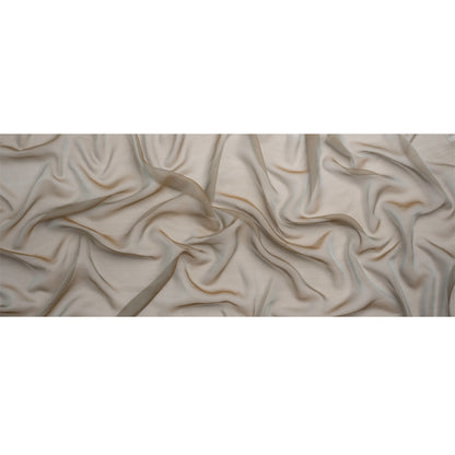 Chiffon-Like Silk Voile - Taupe Iridescent - Adelaide Collection