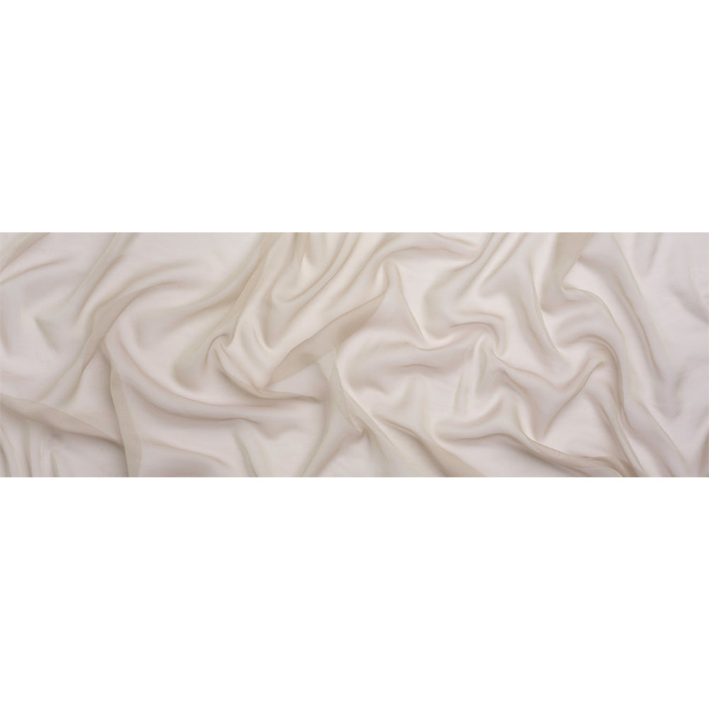 Chiffon-Like Silk Voile - Light Beige - Adelaide Collection - Full