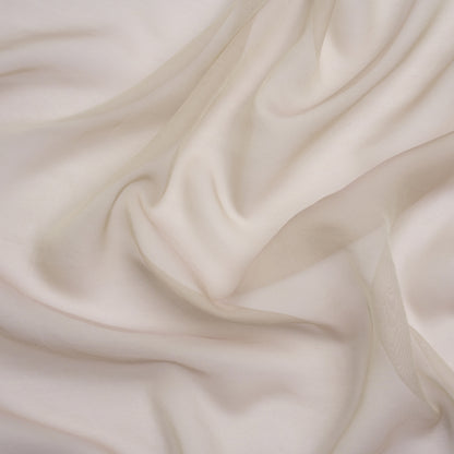 Chiffon-Like Silk Voile - Light Beige - Adelaide Collection