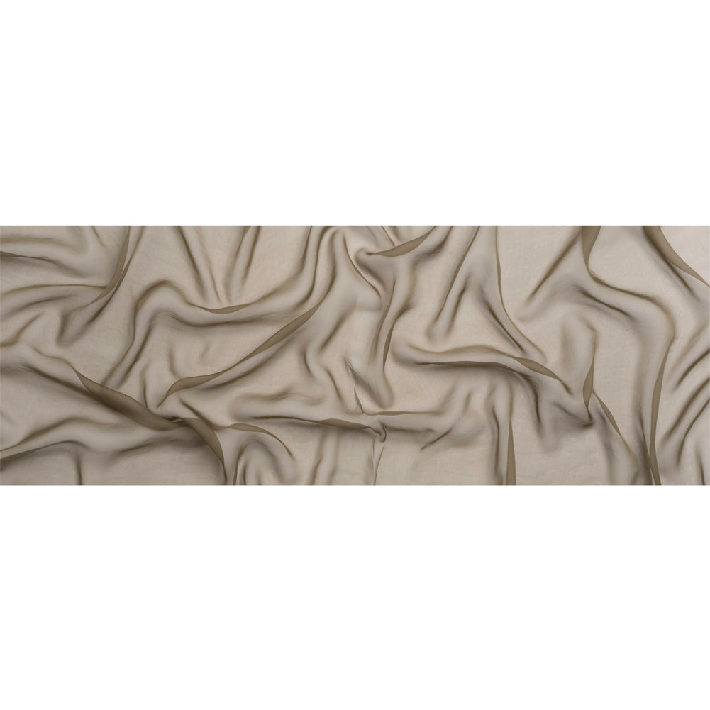 Chiffon-Like Silk Voile - Mole - Adelaide Collection - Full