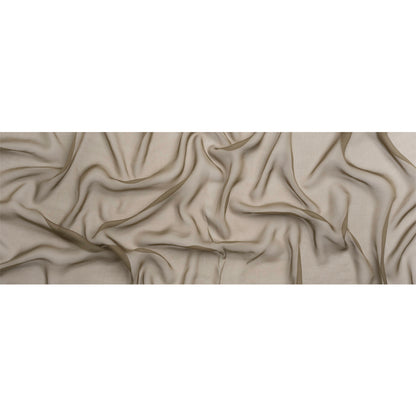 Chiffon-Like Silk Voile - Mole - Adelaide Collection
