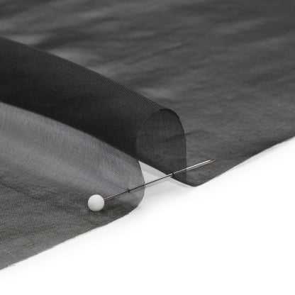 Chiffon-Like Silk Voile - Black - Adelaide Collection