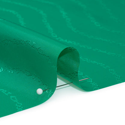 Autograph Jacquard Lining - Spearmint Green Tonal Detail